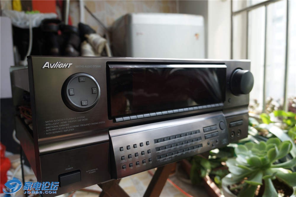 卖一台爱浪当年的旗舰功放dt3000成色好 面板9新